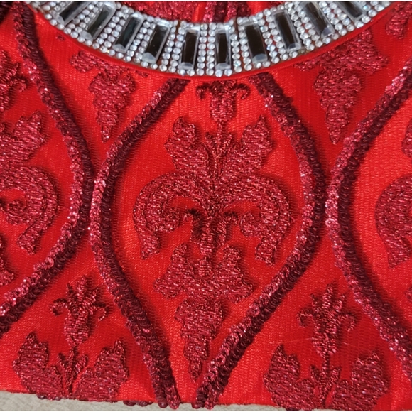 Damara Chian women's bag with embroidered mesh. - Picture 7 of 10